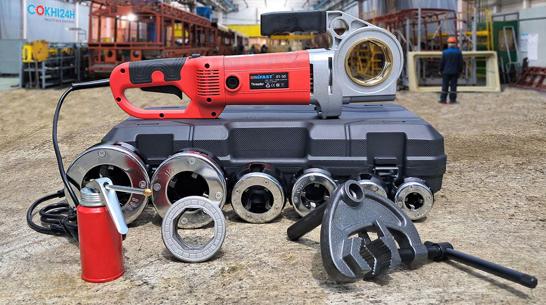 Máy tiện ren ống SD50 Unifast