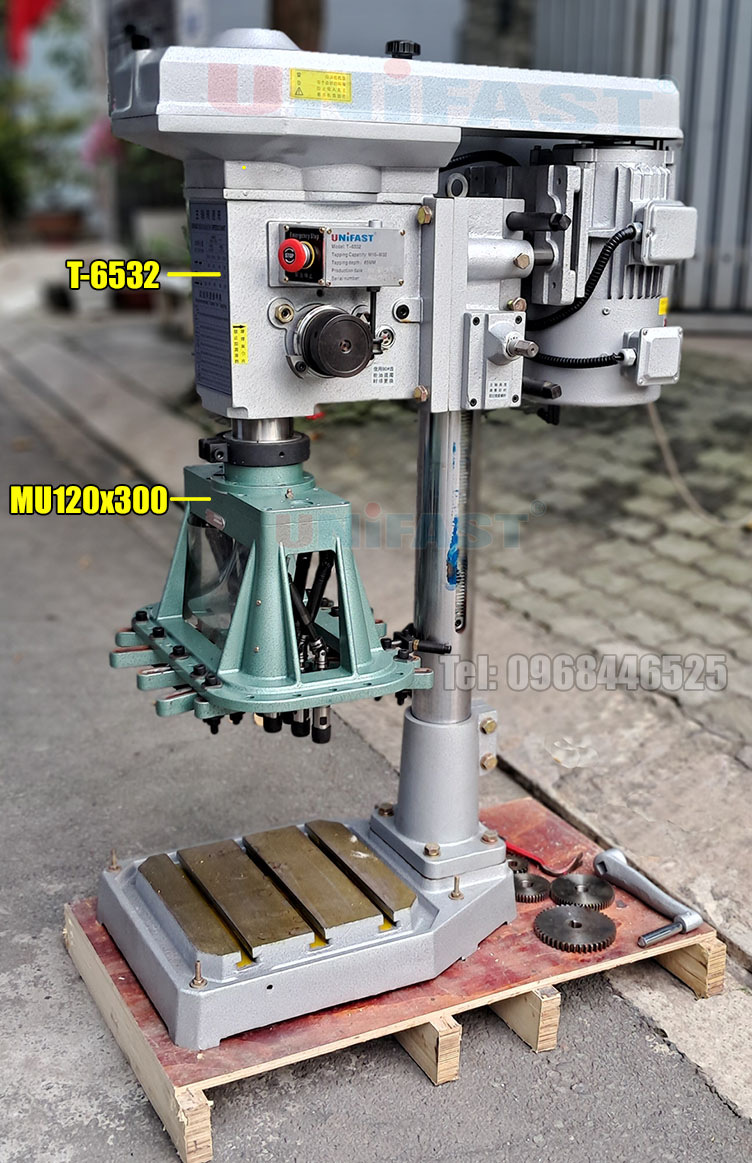 Máy ta rô tự động T-6532 lắp đầu nhiều mũi MU120x300